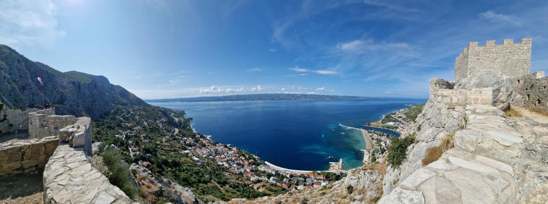 Sea View Panorama Apartment L Omis Exterior photo